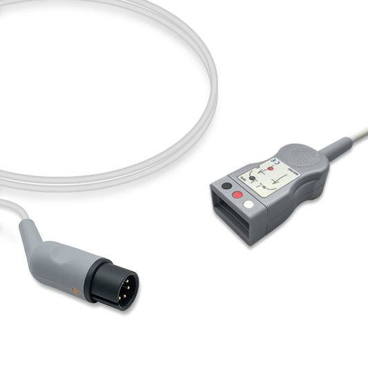 AAMI ECG Trunk Cable, 3 lead, 2.5m, IntelliVue, AHA, Reusable