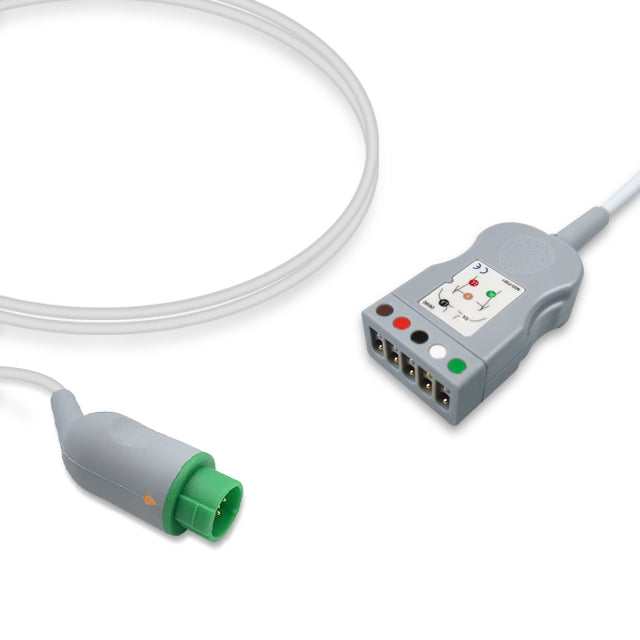 Corometrics ECG Trunk Cable 1554AAO, 3 lead