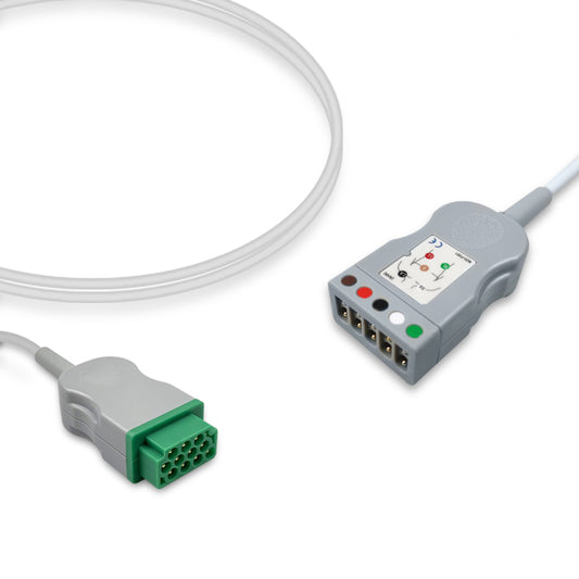 Corometrics Fetal Maternal ECG trunk Cable 1553AAO, 3 lead