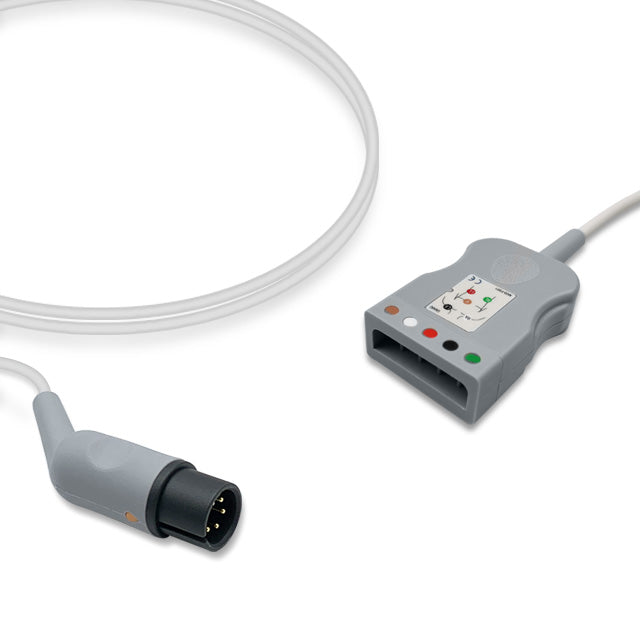 Mindray ECG Trunk Cable 0012-00-1255-01, 5 lead, 2.5m, Datascope, AHA, Reusable