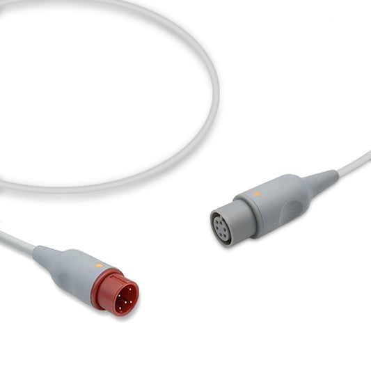 Infinium IBP Converter Cable, 0.3m, use with AAMI 6 Pin IBP cable, Reusable