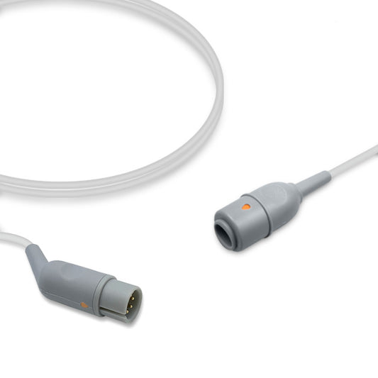 AAMI IBP Adapter Cable, 4.0m, use with Edwards disposable transducer, Reusable