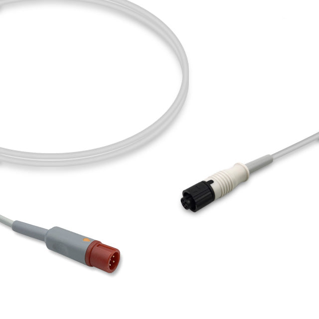 Biolight IBP Adapter Cable, 4.0m, use with Medex-Logical transducer, Reusable