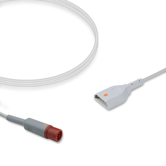 Biolight IBP Adapter Cable, 4.0m, use with PVB disposable transducer, Reusable