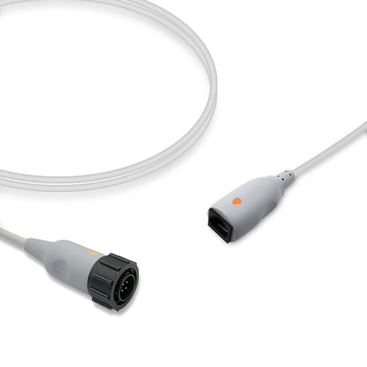 Bard IBP Adapter Cable, 4.0m, Abbott/Medex disposable transducer, Reusable