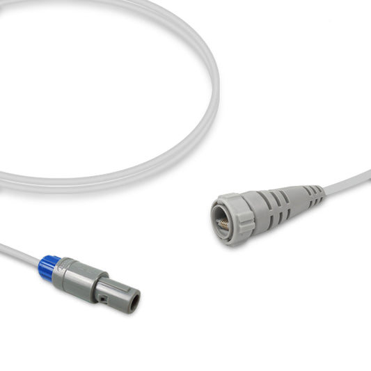 Colin IBP Adapter Cable, 4.0m, use with Argon disposable transducer, Reusable