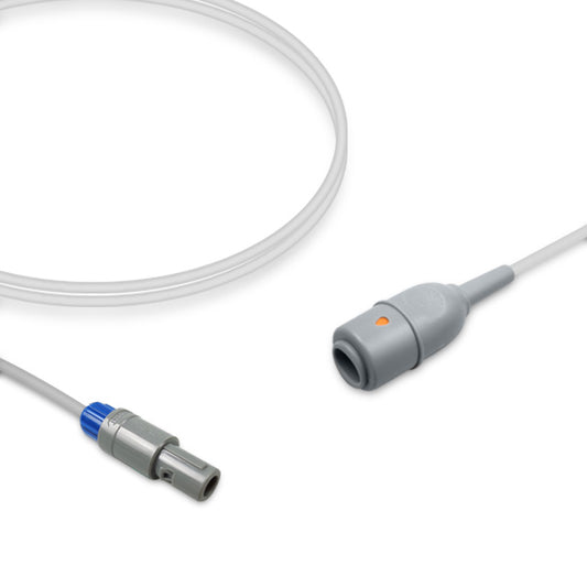 Colin IBP Adapter Cable, 4.0m, use with Edwards disposable transducer, Reusable