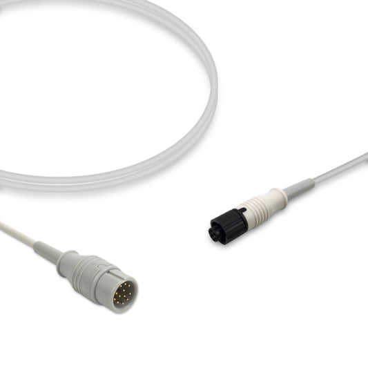 Comen IBP Adapter Cable, 4.0m, use with Medex-Logical transducer, Reusable