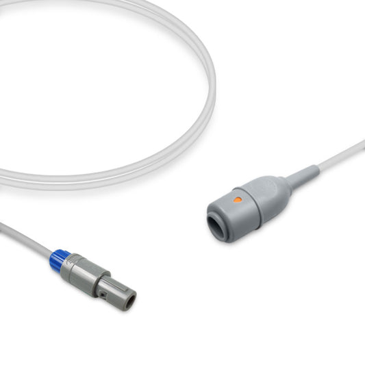 Criticare IBP Adapter Cable, 4.0m, use with Edwards disposable transducer, Reusable