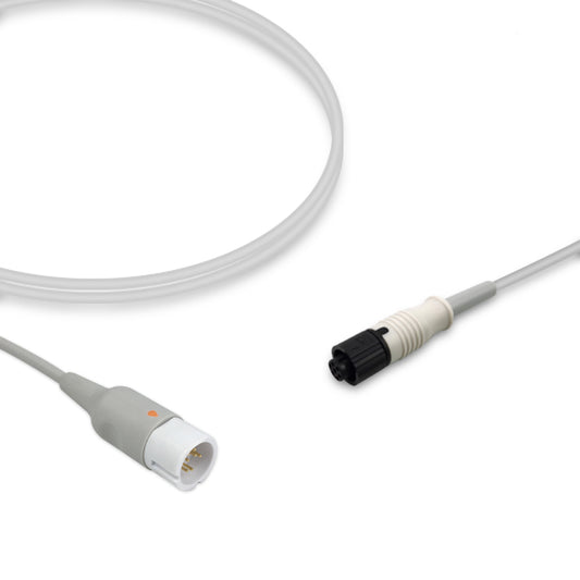 Draeger IBP Adapter Cable, 4.0m, use with Medex-Logical transducer, Reusable