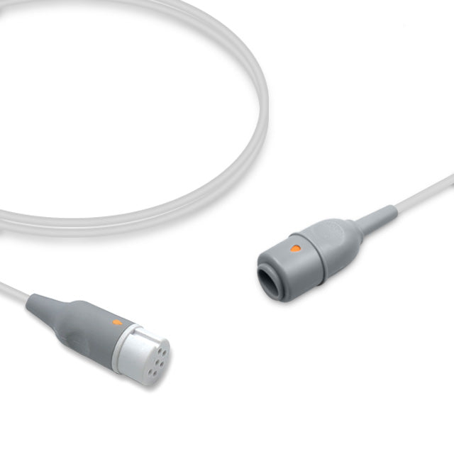 Datascope IBP Adapter Cable, 4.0m, use with Edwards disposable transducer, Reusable