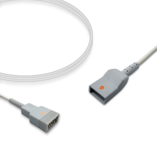 IBP Adapter Cable, 4.0m, use with Utah disposable transducer, Reusable