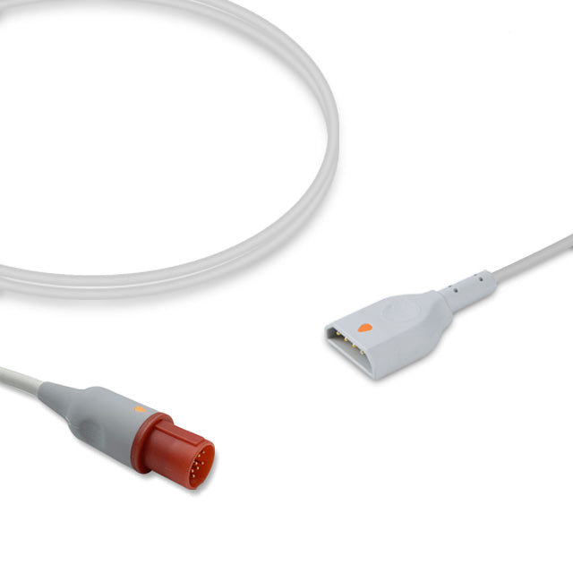 Hellige IBP Adapter Cable, 4.0m, use with PVB disposable transducer, Reusable