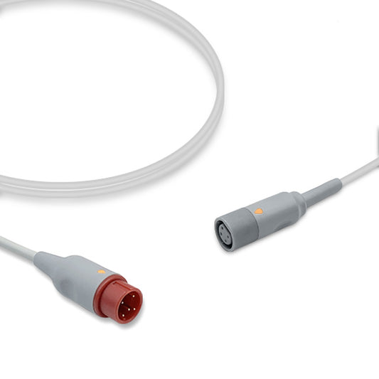 Infinium IBP Adapter Cable, 4.0m, use with Mindray disposable transducer, Reusable