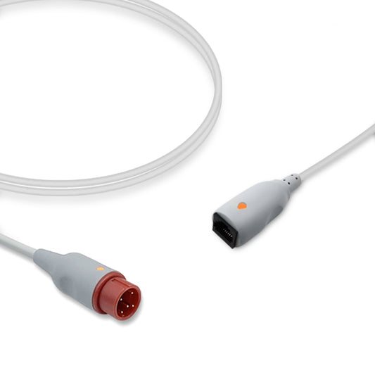 Infinium IBP Adapter Cable, 4.0m, Abbott/Medex disposable transducer, Reusable