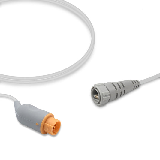 Kontron IBP Adapter Cable, 4.0m, use with Argon disposable transducer, Reusable