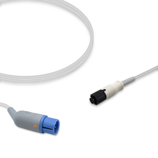 MEK IBP Adapter Cable, 4.0m, use with Medex-Logical transducer, Reusable