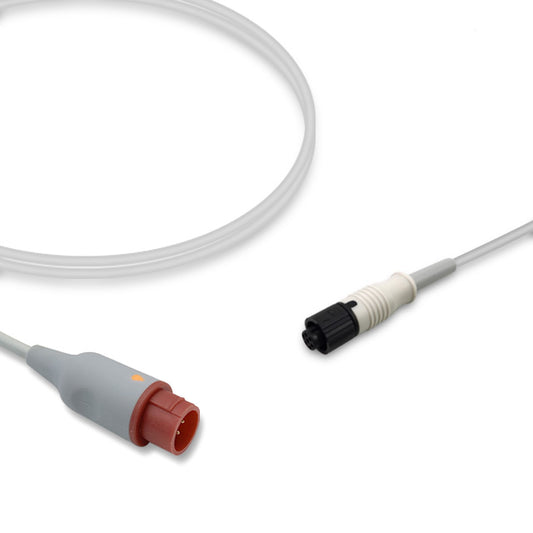 Mennen Medical IBP Adapter Cable, 4.0m, use with Medex-Logical transducer, Reusable