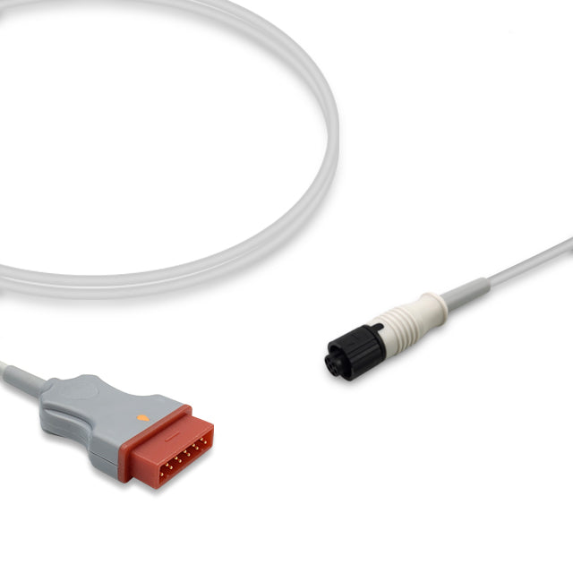 Marquette IBP Adapter Cable, 4.0m, use with Medex-Logical transducer, Reusable