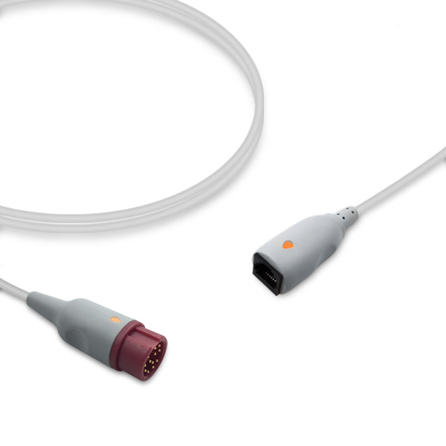 Datascope IBP Adapter Cable 001C-30-70759, 4.0m, use with Medex-Logical transducer, Reusable