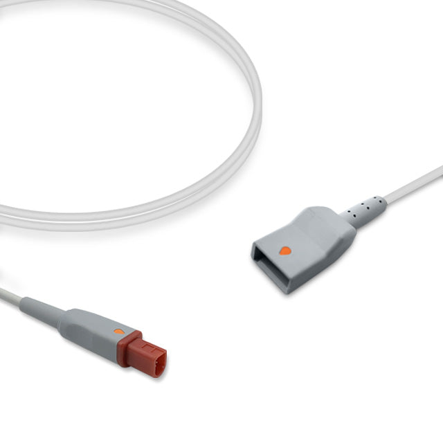 Mindray IBP Adapter Cable, 4.0m, use with Utah disposable transducer, Reusable