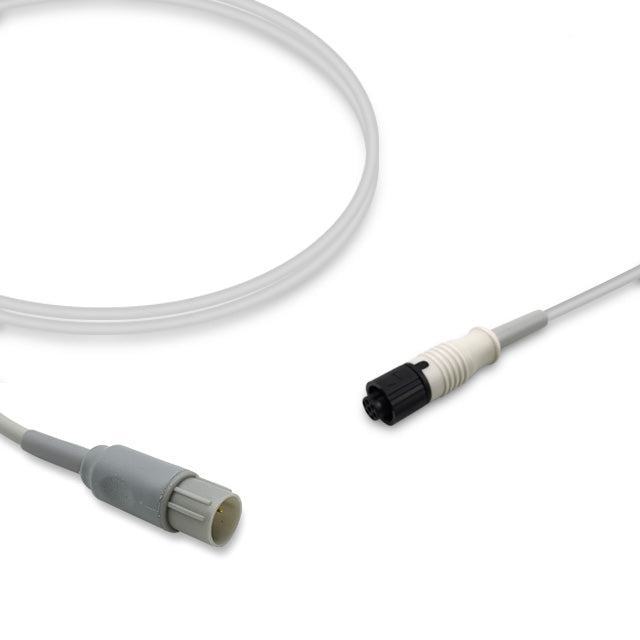 Nihon Kohden IBP Adapter Cable NKD-IBP/LOGICAL, 4.0m, use with Medex-Logical transducer, Reusable