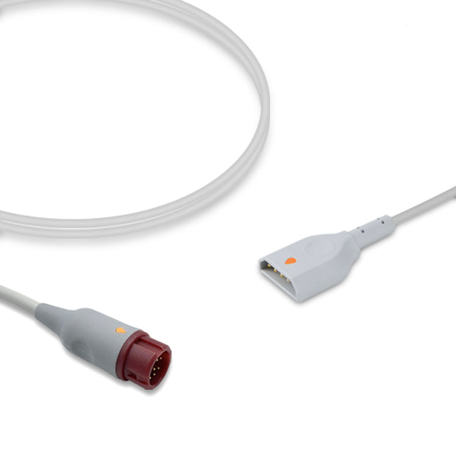 Philips IBP Adapter Cable, 4.0m, use with PVB disposable transducer, Reusable