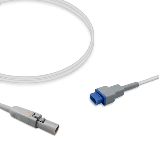 GE Healthcare SpO2 Adapter Cable TS-H3, 2.4m, use with GE-Trusignal sensor, Reusable