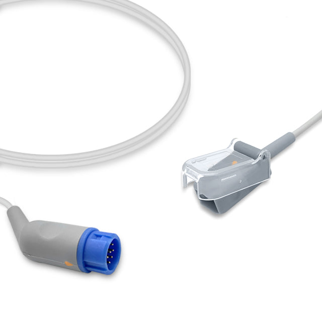 Philips SpO2 Adapter Cable LNC CMS, 2.4m, use with Masimo-LNCS sensor, Reusable