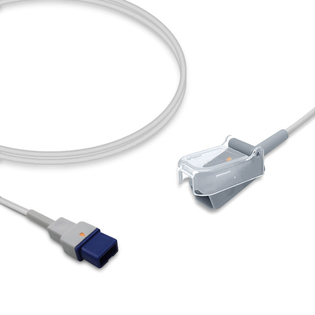 Spacelabs SpO2 Adapter Cable, 3.0m, use with Nellcor-Oxismart sensor, Reusable