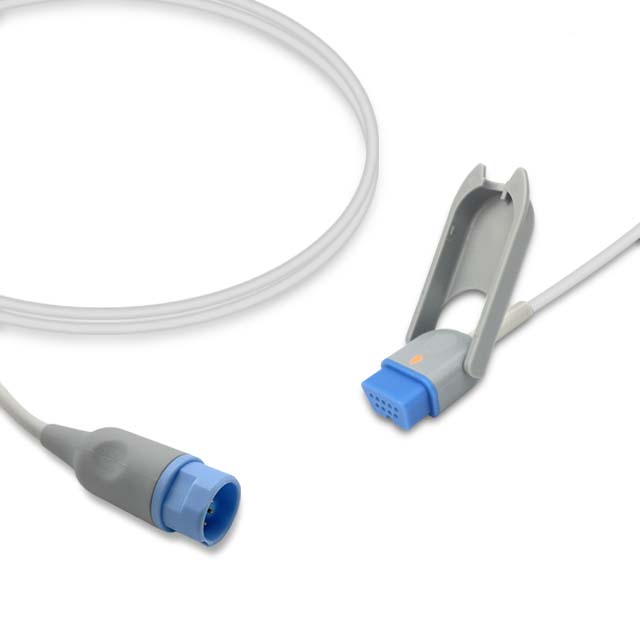 Nihon Kohden SpO2 Adapter Cable JC-025P, 1.5m, use with Nihon Kohden sensor, Reusable