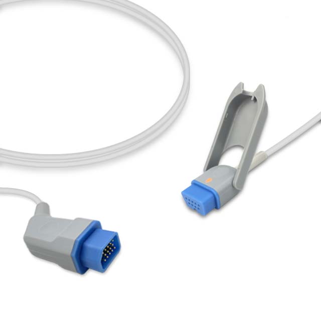 Nihon Kohden SpO2 Adapter Cable JL-900P, 3.0m, use with Nihon Kohden sensor, Reusable