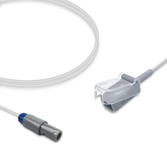 Mindray SpO2 Adapter Cable, 2.4m, use with Masimo-LNCS sensor, Reusable