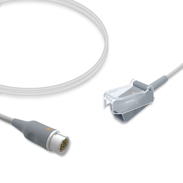 Mindray SpO2 Adapter Cable, 2.4m, use with Nellcor-Oxismart sensor, Reusable