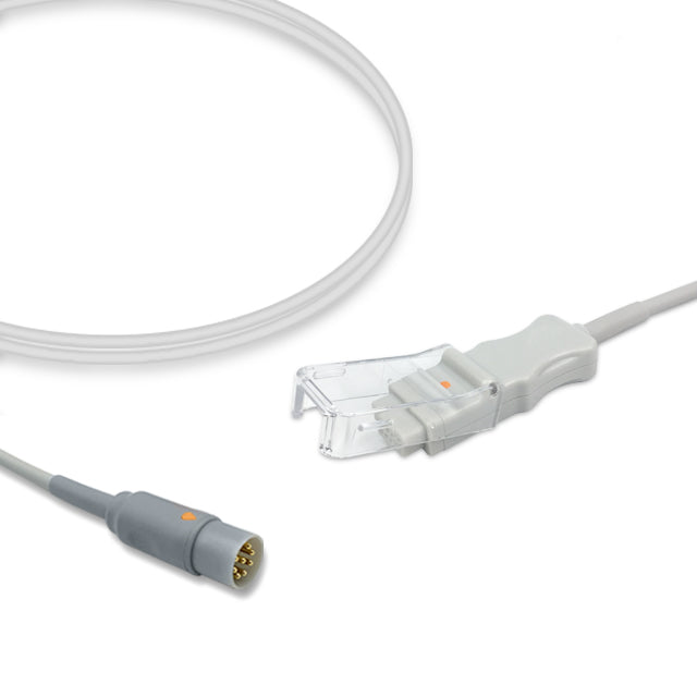 Datascope SpO2 Adapter Cable 0012-00-0516-01, 2.4m, use with Datascope sensor, Reusable