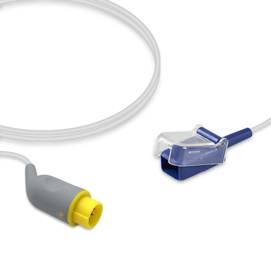 Larsen & Toubro SpO2 Adapter Cable, 3.0m, use with Nellcor-Oximax sensor, Reusable