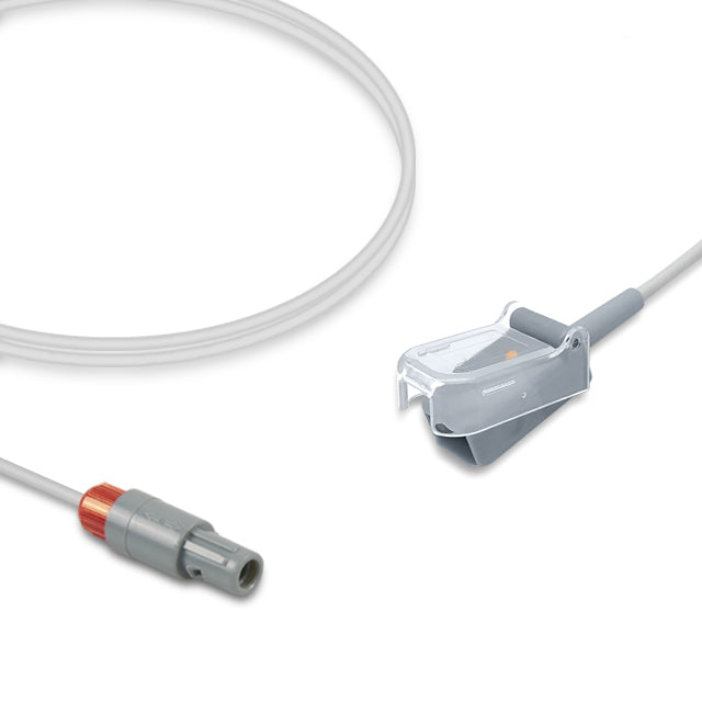 Comen SpO2 Adapter Cable, 2.4m, use with Masimo-LNCS sensor, Reusable