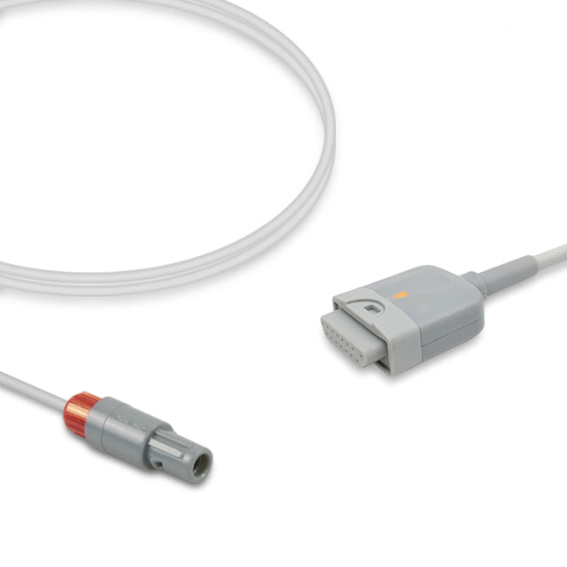 Comen SpO2 Adapter Cable, 2.4m, use with Masimo M LNCS sensor, Reusable