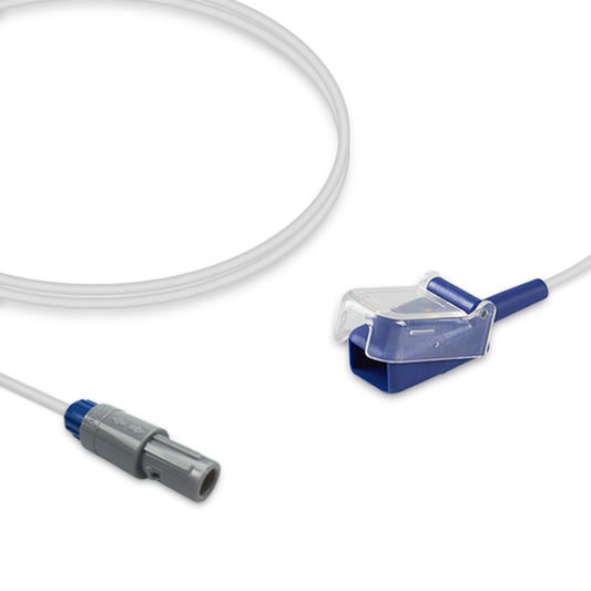 Broad SpO2 Adapter Cable, 3.0m, use with Nellcor-Oxismart sensor, Reusable