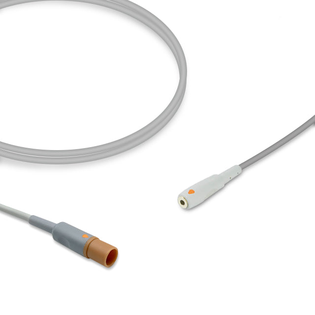 Philips Temperature Adapter Cable 21082A, 3.0m, use with Philips disposable probes, Reusable