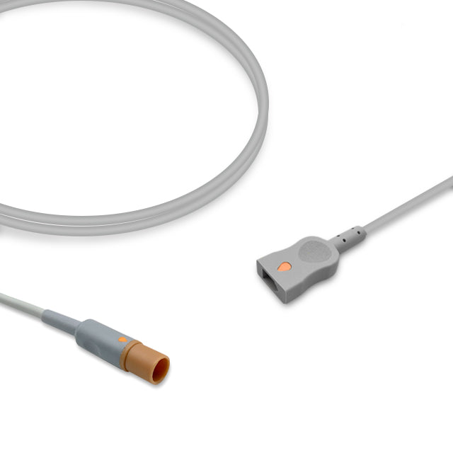 Philips Temperature Adapter Cable 1331, 3.0m, use with GE 400 series disposable probes, Reusable