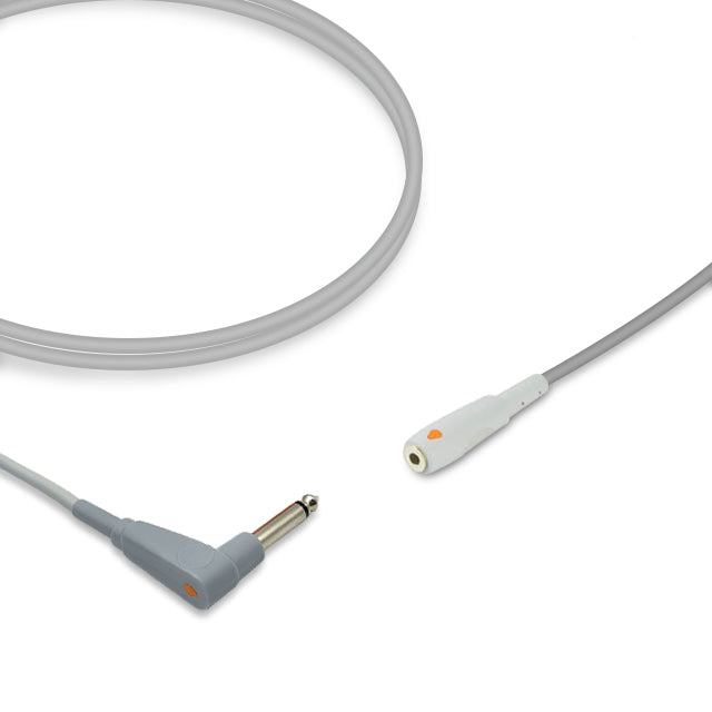 YSI Temperature Adapter Cable, 3.0m, use with Philips disposable probes, Reusable