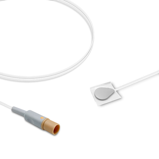 Philips Temperature Probe, Adult, Skin surface, 3.0m, Disposable (Box of 25)