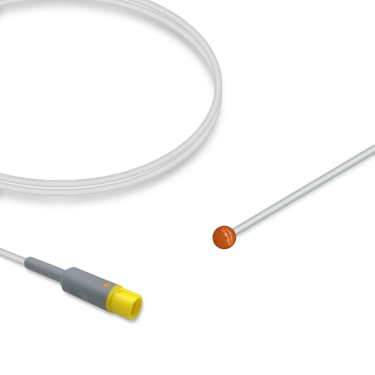 Biolight Temperature Probe, Pediatric, Skin surface, 3.0m, Reusable