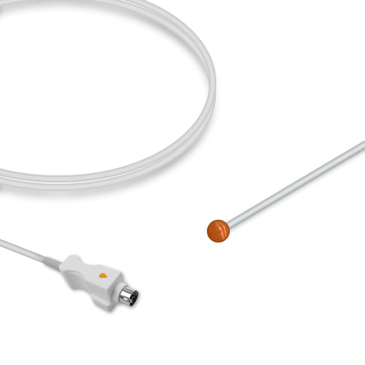 Air Shields Temperature Probe MU12533, Pediatric/Neonate, Skin surface, 1.5m, Reusable