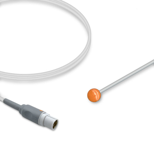 Draeger Temperature Probe 5204669, Adult, Skin surface, 3.0m, Reusable