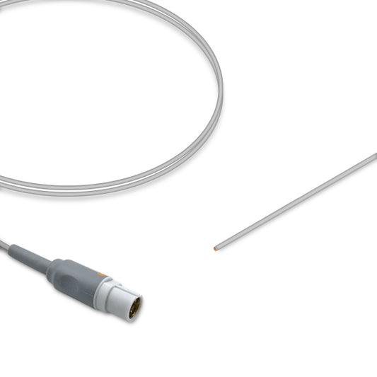 Draeger Temperature Probe 5204651, Pediatric, General (Oral/Rectal), 3.0m, Reusable