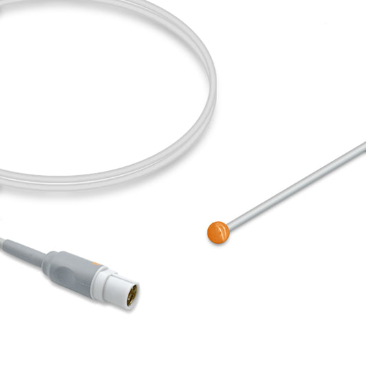 Draeger Temperature Probe, Pediatric, Skin surface, 1.5m, Reusable