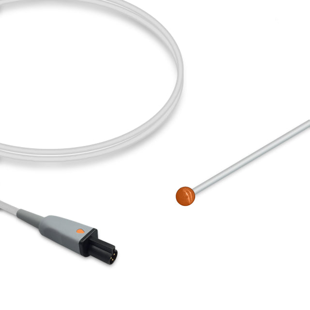 Ohmeda Temperature Probe 6600-0875-700, Pediatric, Skin surface, 1.5m, Reusable