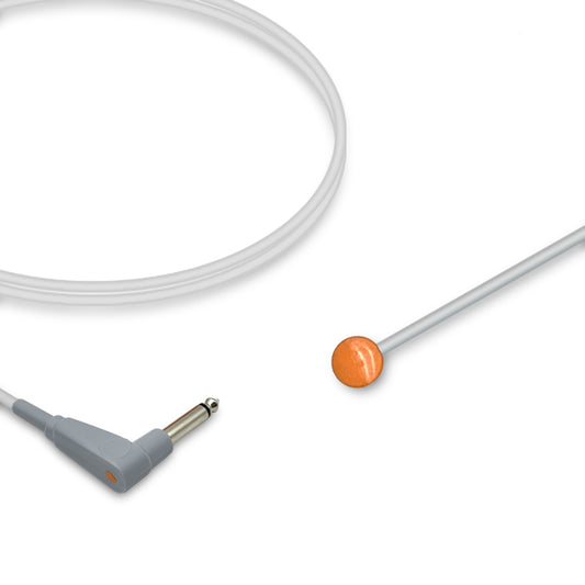 Temperature Probe, Adult, Skin surface, 3.0m, 20K Resistance, Reusable